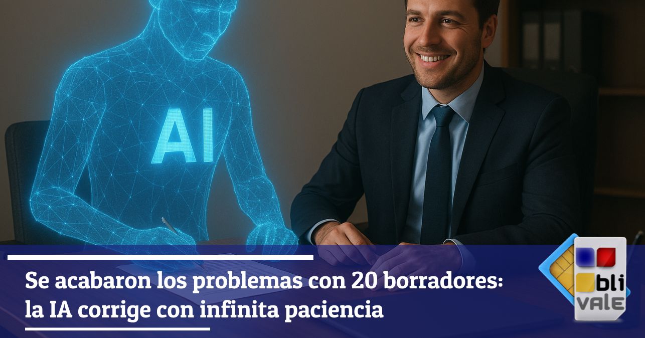 blivale_image_es_No m&aacute;s bocanadas con 20 borradores La IA corrige con infinita paciencia_643x337 Se acabaron los problemas con 20 borradores: la IA corrige con infinita paciencia
